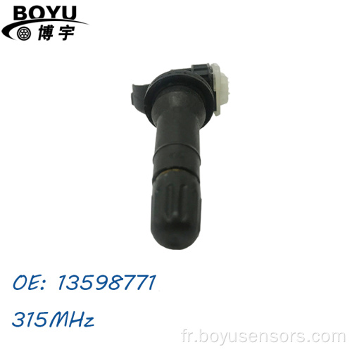 Capteur TPMS 13598771 315MHZ pour Buick GMC